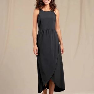 648D Toad & Co Sun Kissed Maxi Dress in Black